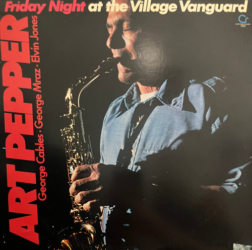 Art Pepper - Friday Night At The Village Vanguard (VG+/VG+) (1980, US)