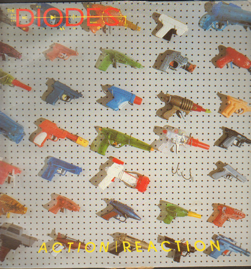 The Diodes – Action Re-Action (LP used Canada 1980...promo/delete slice top right jacket corner VG+/VG+)
