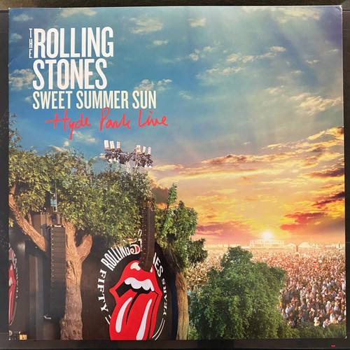 The Rolling Stones – Sweet Summer Sun - Hyde Park Live (3LPs + DVD-Video NEW SEALED US 2013 ON 180 gm vinyl in trifold jacket)