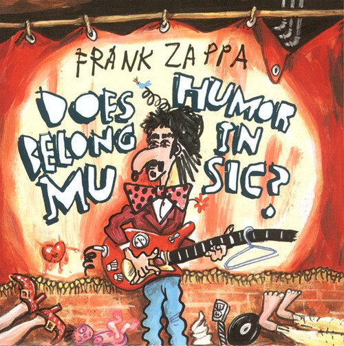 Frank Zappa – Does Humor Belong In Music? (CD used US 1995 remastered reissue NM-/NM-)