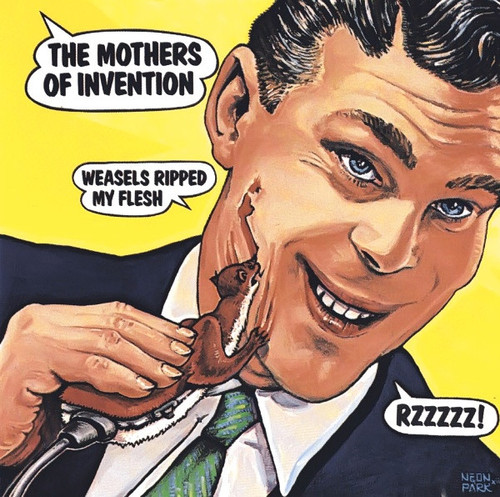 Frank Zappa / The Mothers Of Invention – Weasels Ripped My Flesh  (CD used US 1995 remastered reissue NM-/NM-)