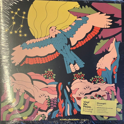 Khruangbin - Mordechai (SEALED) (2020, US, Numbered Edition) - Pink & Blue Splash Vinyl