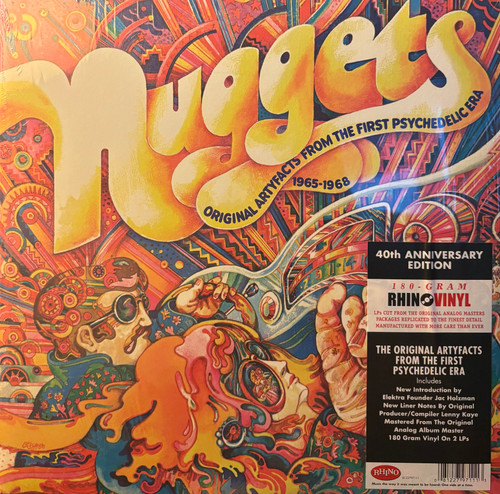 Various - Nuggets: Original Artyfacts From The First Psychedelic Era 1965-1968 (2012 Europe, 2XLP, Compilation, 180g, In open shrink, NM/NM)
