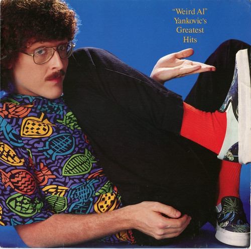 "Weird Al" Yankovic – Greatest Hits (LP used Germany 1988 compilation VG+/VG+)