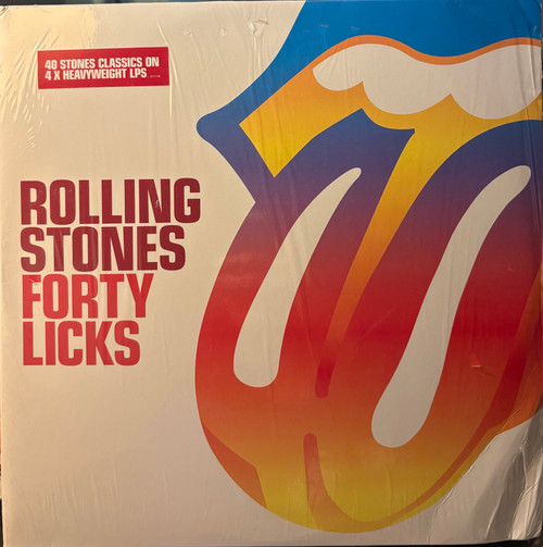 Rolling Stones - Forty Licks (2023 Reissue, 4XLP, Compilation, Limited Edition, 180g, In open shrink - bent corner, NM/VG)