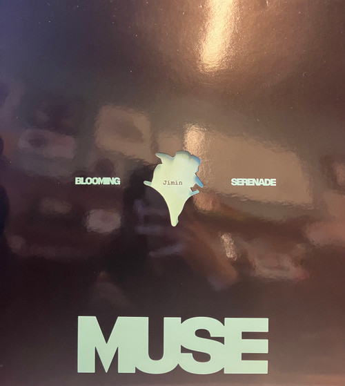 Jimin - Muse (NM-/EX) (2025, South Korea, Die-Cut Cover, Turquoise Vinyl)