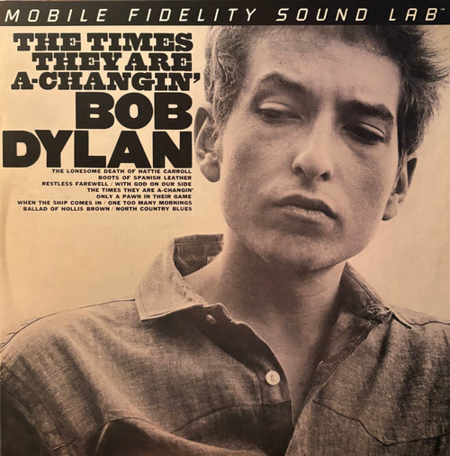 Bob Dylan - The Times They Are A-Changin' (2014 US, 2XLP 12” 45RPM, Limited Edition, Numbered, Mofi, NM-/NM) 