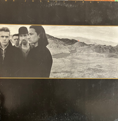 U2 - The Joshua Tree (EX/VG+) (1987, CAN) - Includes poster