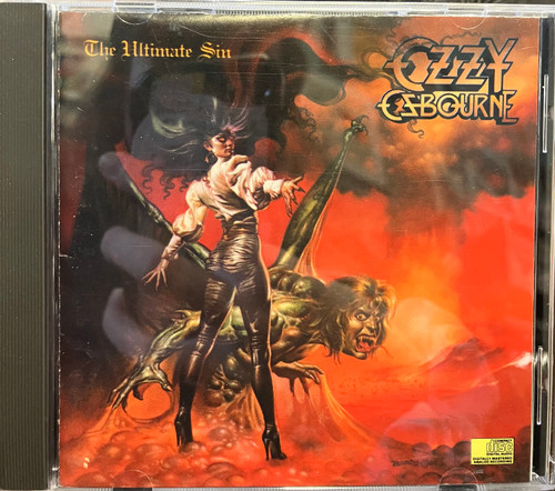 Ozzy Osboure - The Ultimate Sin (VG+/VG+) (US, DADC, Reissue) CD