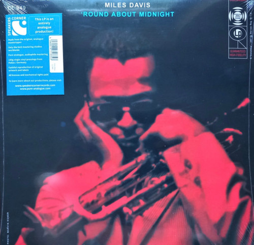 The Miles Davis Quintet - 'Round About Midnight (2021 Germany, 180g Reissue, Speakers Corner, SEALED)  