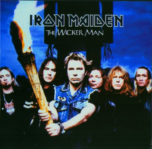 Iron Maiden – The Wicker Man  (CD enhanced used Europe 2000 VG+/VG+)
