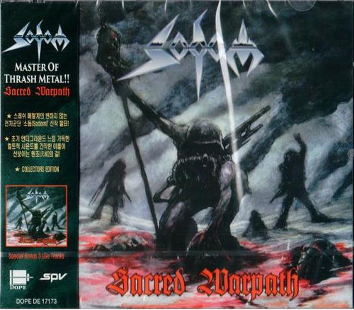 Sodom – Sacred Warpath (7 track CDEP NEW SEALED South Korea 2014)
