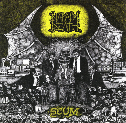 Napalm Death – Scum  (CD + DVD-Video NEW SEALED US 2007)