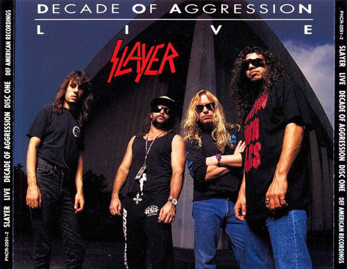 Slayer – Decade Of Aggression Live  (2CDS USED Japan 1991 NM-/NM-)