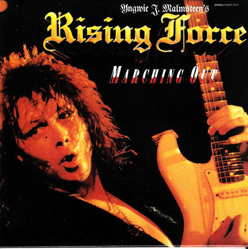 Yngwie J. Malmsteen's Rising Force – Marching Out (CD used Japan 1994 reissue NM-/NM-)