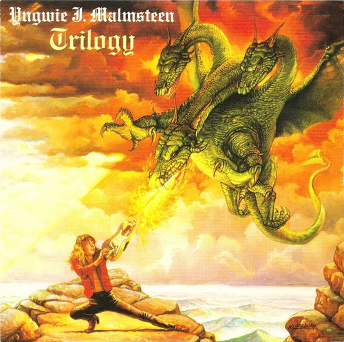 Yngwie J. Malmsteen – Trilogy (CD used Japan 1994 reissue NM-/NM-)
