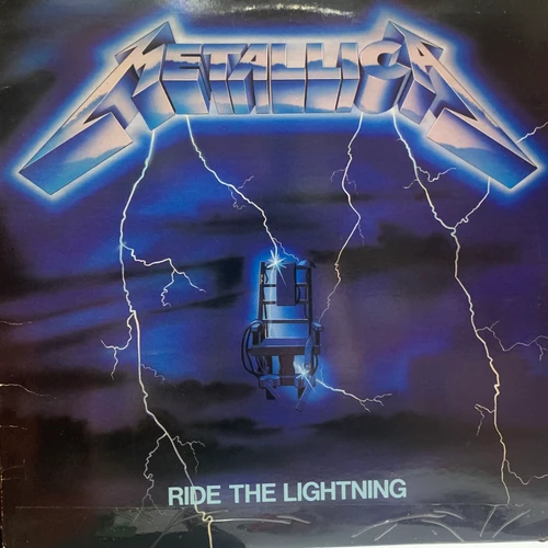 Metallica - Ride The Lightning (1984 US, 1st US Press, Original Inner Sleeve Is Missing, VG/VG-)