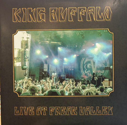 King Buffalo - Live At Freak Valley (2020 Europe, 2XLP, Numbered, Blue vinyl, NM/NM-) 