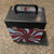 White Stripes 7” Record Case with 7” Felt Swirl Mat)