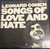 Leonard Cohen - Songs of Love and Hate (1973 EX /VG)