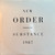 New Order - Substance (1987 Canada, 2XLP, Compilation, Embossed Cover, NM-/VG+)