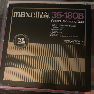 Maxell UD XL 35-180B Reel to Reel Tape (New - Metal Reel) - The Record  Centre