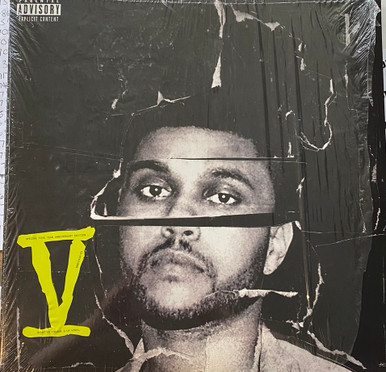 The Weeknd - Beauty Behind The Madness (black & yellow splatter