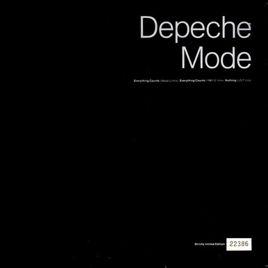 Depeche Mode - Everything Counts (10” Limited Edition Numbered VG