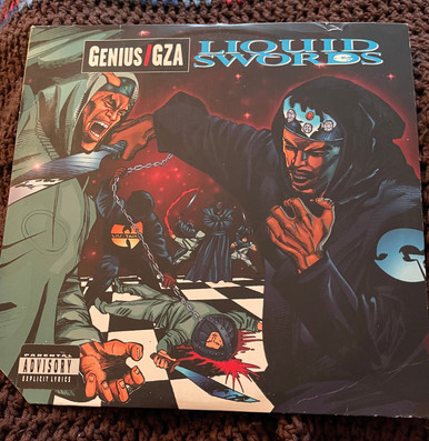 Genius* /GZA ~ Liquid Swords (VG+ Vinyl 1995 Original Pressing