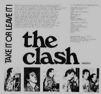 The Clash — Take it or Leave it (Unofficial Release, Green Vinyl