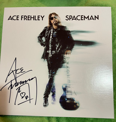 Ace Frehley ~ Spaceman - Autographed Cover and Still Sealed