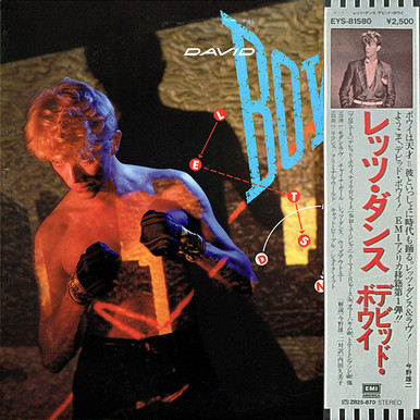 David Bowie - Let's Dance (1983 Japan, With OBI and insert, NM/NM
