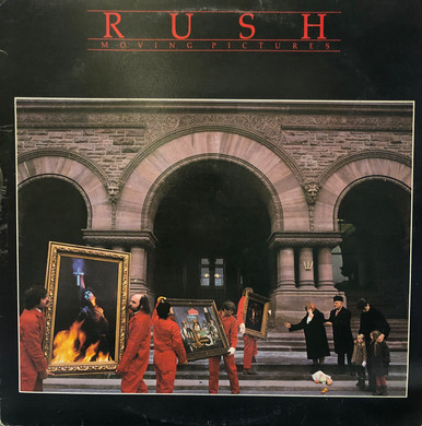 Rush - Moving Pictures (VG/VG) (Canadian 1981, Masterdisk) - The