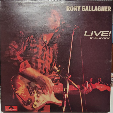 Rory Gallagher – Live! In Europe (LP used Germany 1972 NM-/VG+)