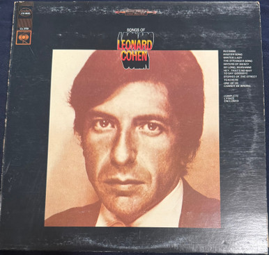Songs of Leonard Cohen (1973 EX/VG) - The Record Centre