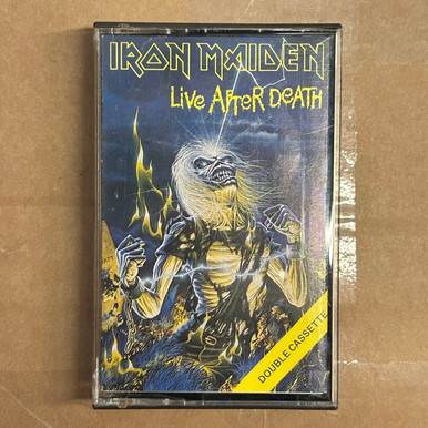 Iron Maiden - Live After Death CASSETTE (1985, EX/EX) - The Record