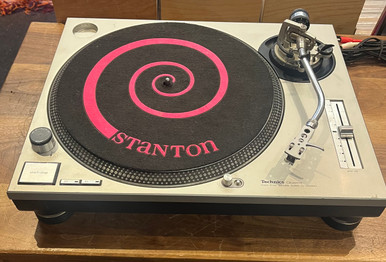 Technics SL-1200 MK II with Shure 44-7 Serviced - Ready to Go