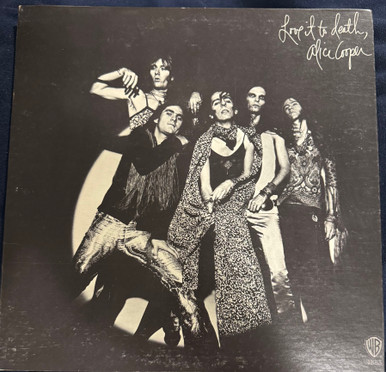 Alice Cooper - Love it to Death (1971 Uncensored Thumb Cover EX/EX