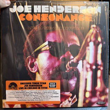 Joe Henderson – Consonance: Live At The Jazz Showcase (3LPs NEW