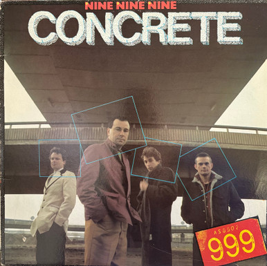 Nine Nine Nine - Concrete (1981 Canada, Hole punch, VG+/VG+) - The