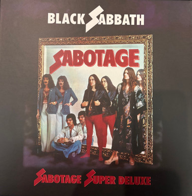Black Sabbath - Sabotage Super Deluxe (2021 Europe Box Set, 4XLP