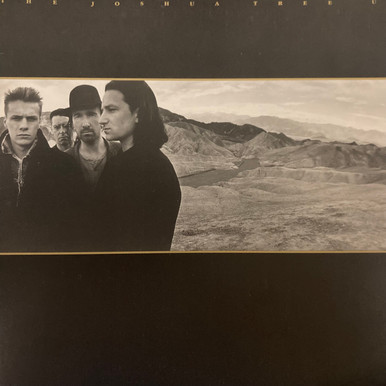 U2 - The Joshua Tree (1987 Canada, Gatefold, w/ Insert, EX/VG+)