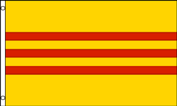 South Vietnam (In/Outdoor) 3x5 ft Polyester Flag