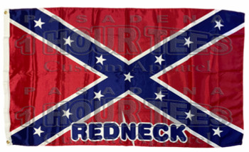 Confederate Redneck Blue In/Outdoor 3x5 ft Polyester Flag