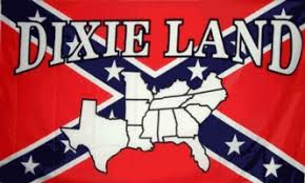 Confederate Rebel Dixie Land In/Outdoor 3x5 ft Polyester Flag