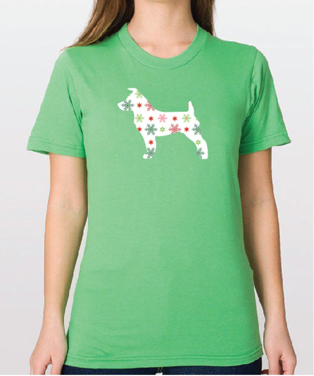 Unisex Holiday Jack Russell T Shirt