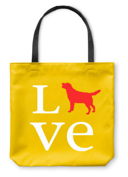 labrador tote bag