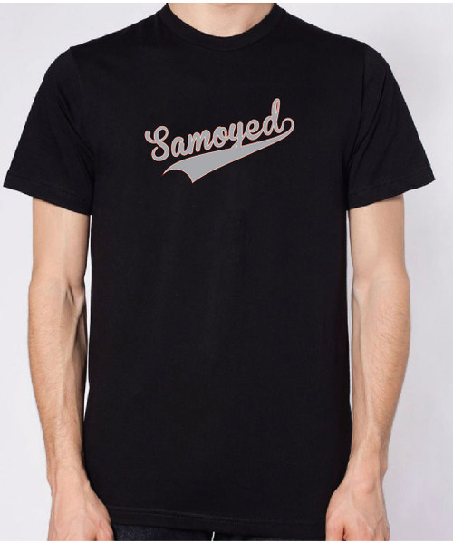 Righteous Hound - Unisex Varsity Samoyed T-Shirt