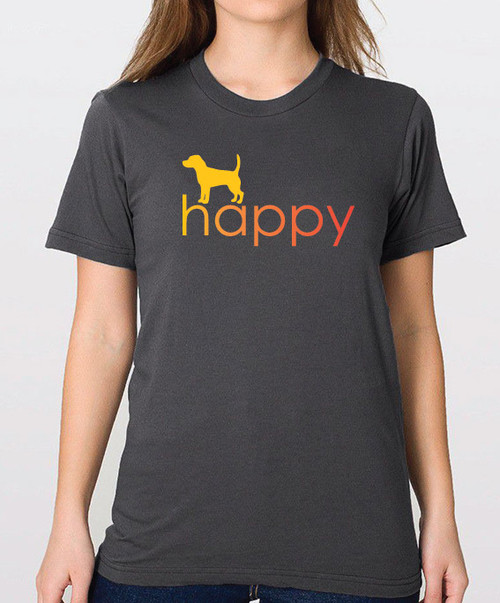 Righteous Hound - Unisex Happy Beagle T-Shirt