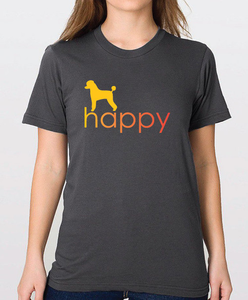 Righteous Hound - Unisex Happy Poodle T-Shirt